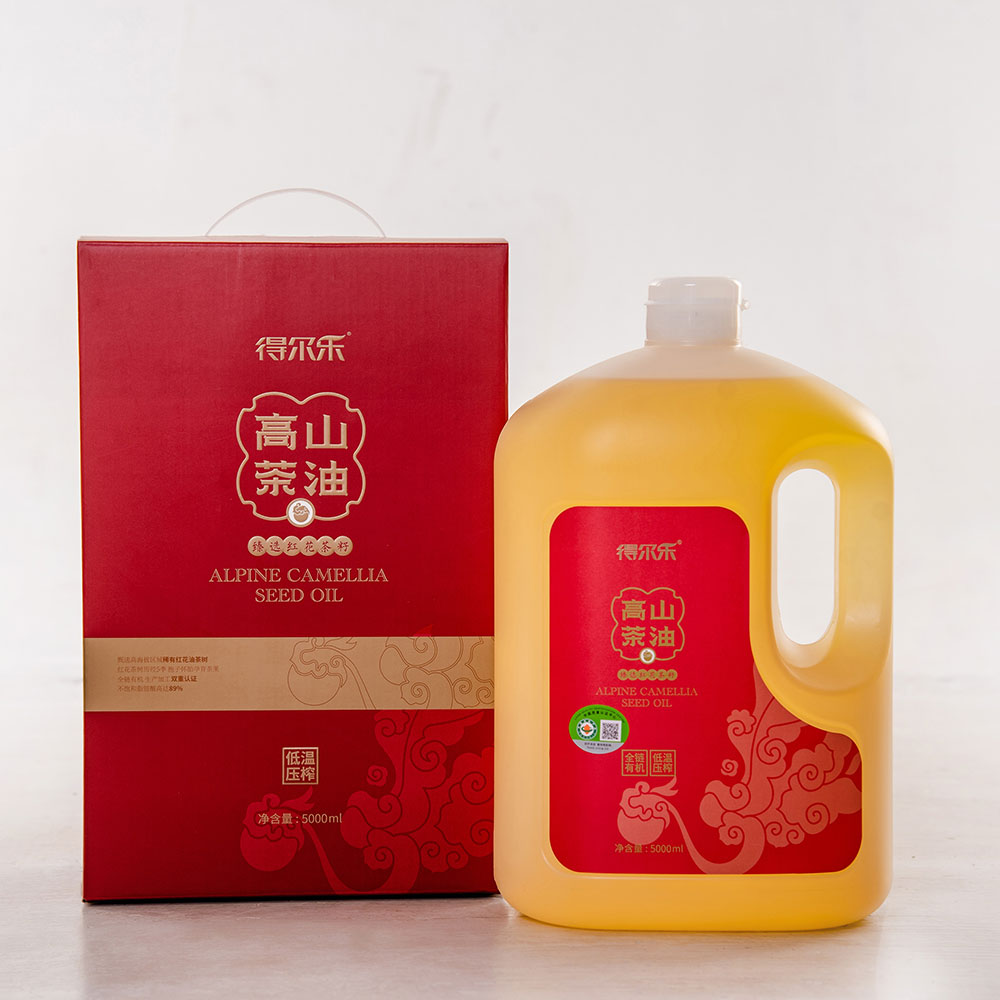 坊系列——红花茶油5L单桶3